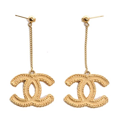 chanel ohrringe gold|Chanel earrings official website.